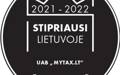 UAB „Mytax.lt“  – stipriausi Lietuvoje 2022